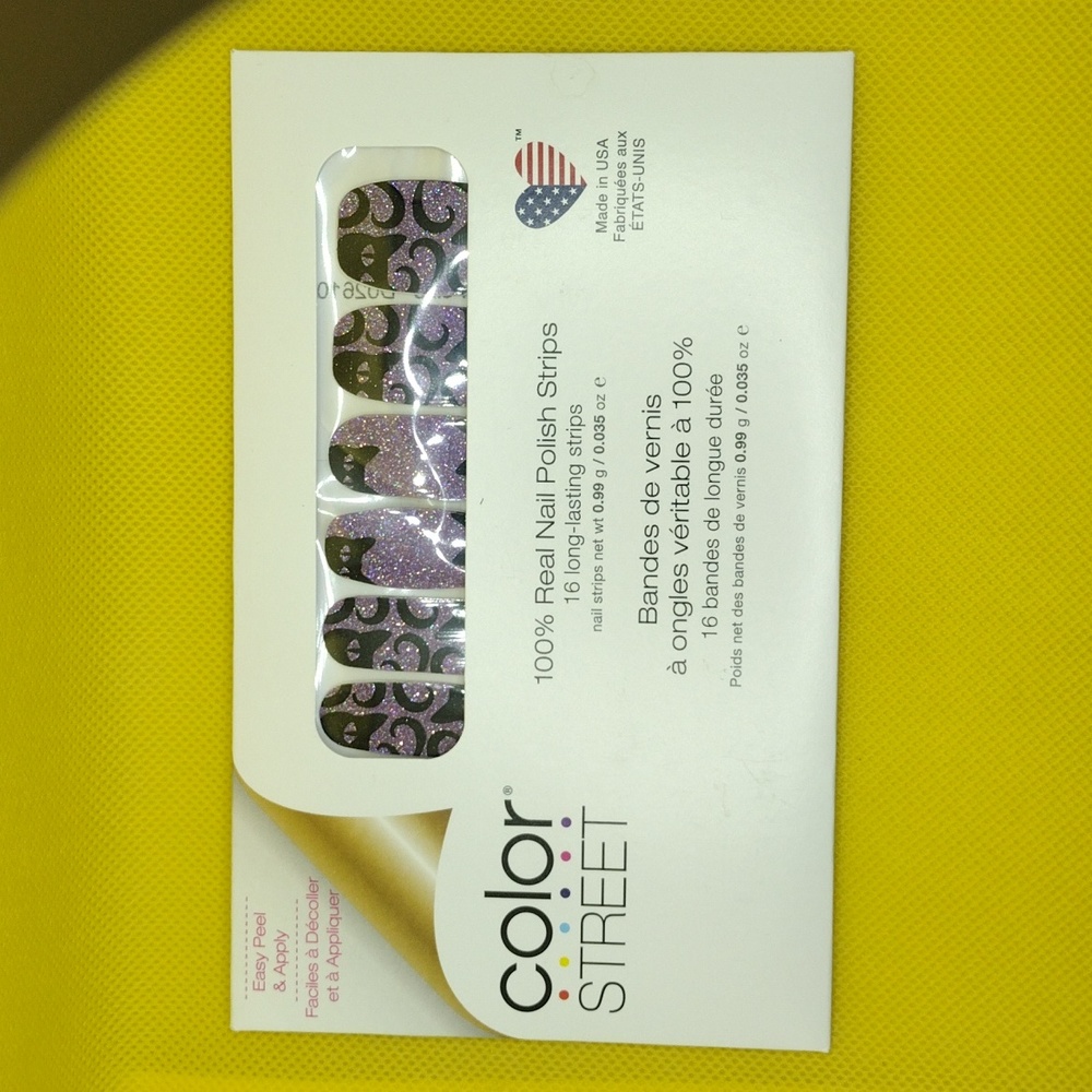 Cats All Folks Colorstreet 100% Nail Polish Strips